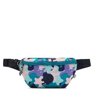 Kipling Fresh Lite Printed Waist Bags Camo Splash | AU 1005UZ